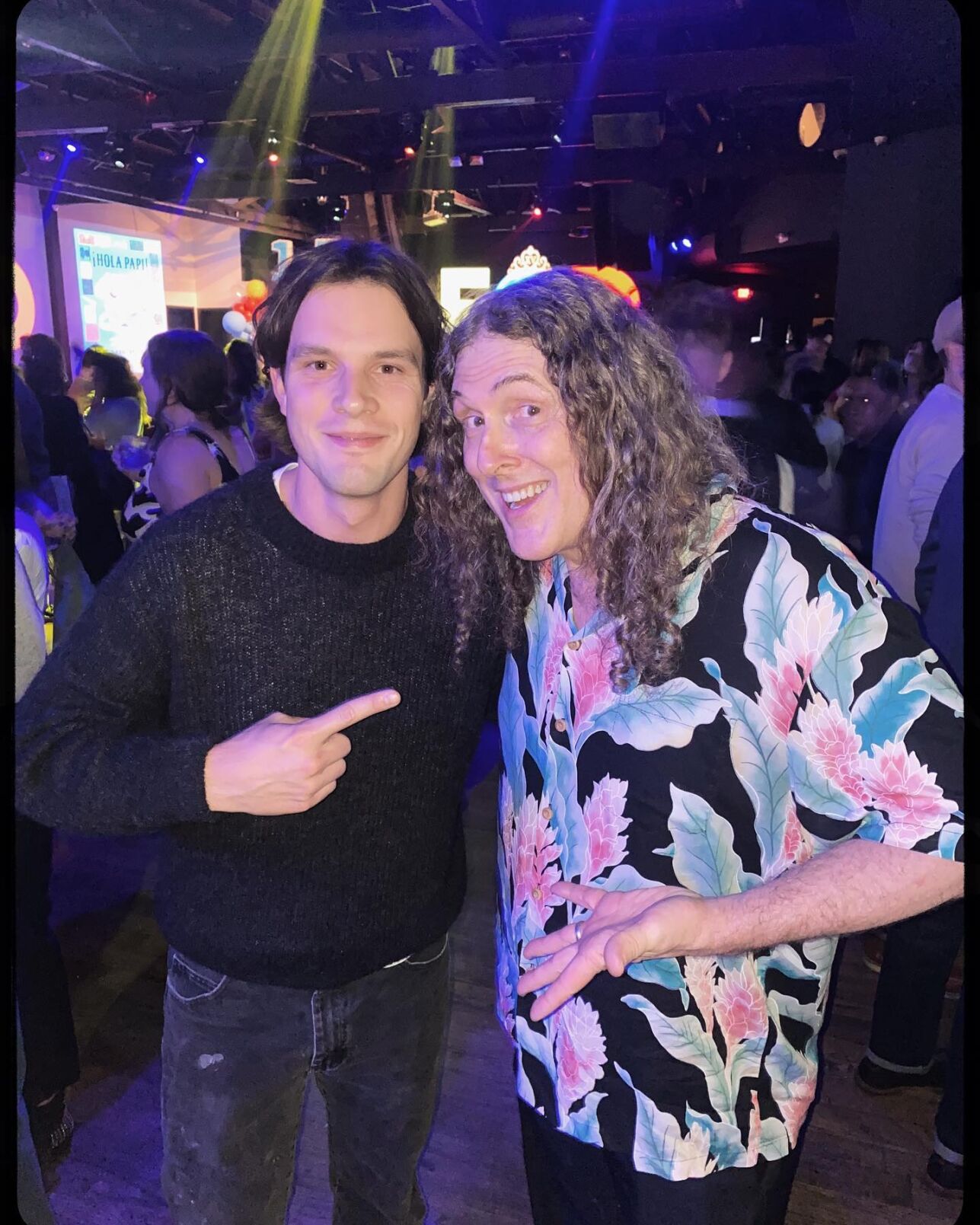 Tommy O'Brien with Weird Al Yankovic